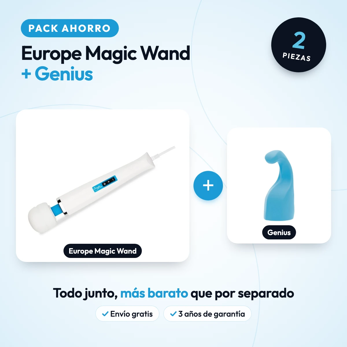 Portada del pack: Pack Europe Magic Wand + Genius